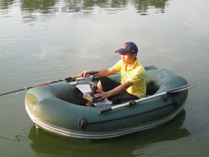 凉州充气皮划艇